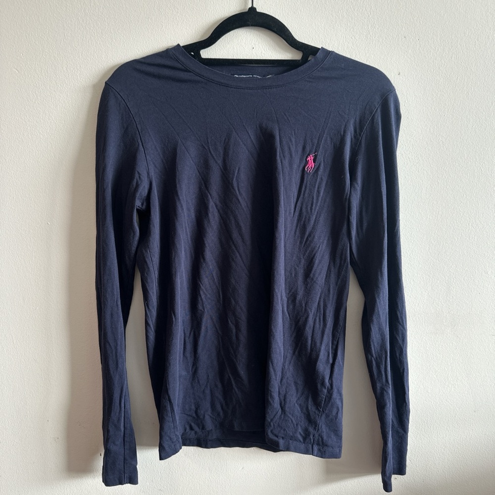 Ralph Lauren Blue Long Sleeve Tee